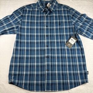 NEW With Tags! Mountain Hardwear Men's Cottonwood Long Sleeve Flannel Shirt Sz M